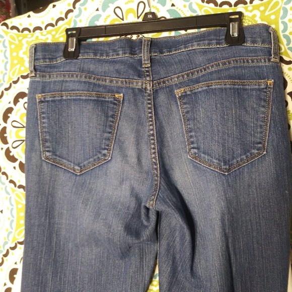 1671 Jeaniemade Size 10 Old Navy Bell-Bottoms - Picture 4 of 4